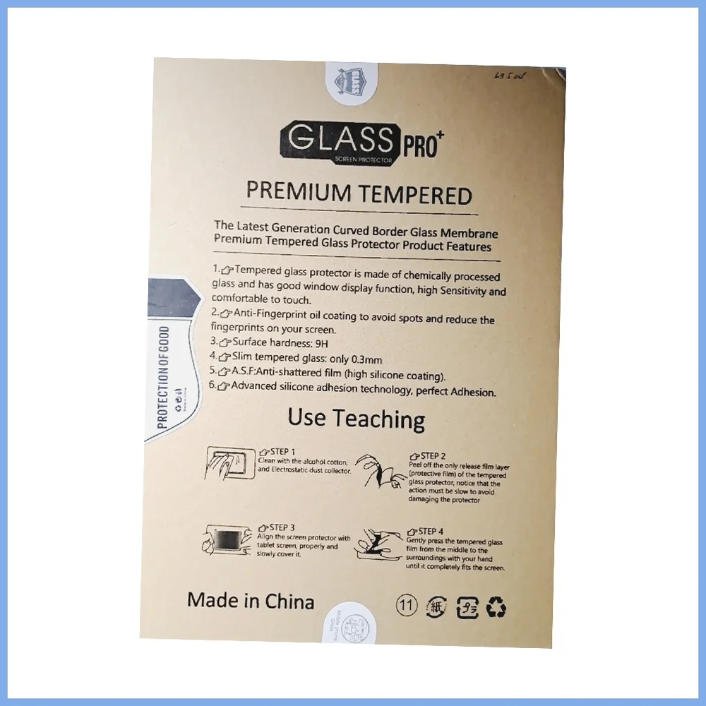 Tempered Glass Screen Protector for iPad Pro  M4 2024. 2 Pack NWT